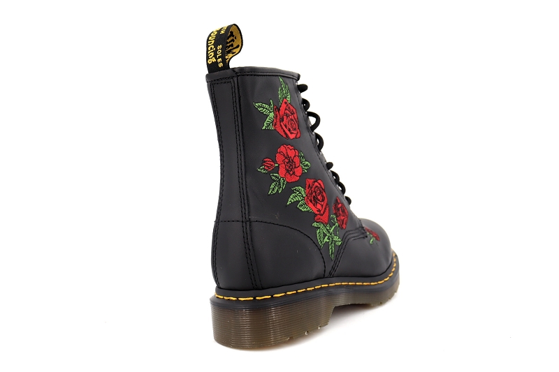 Doc martens boots et bottines 1460 vonda noir6454701_4