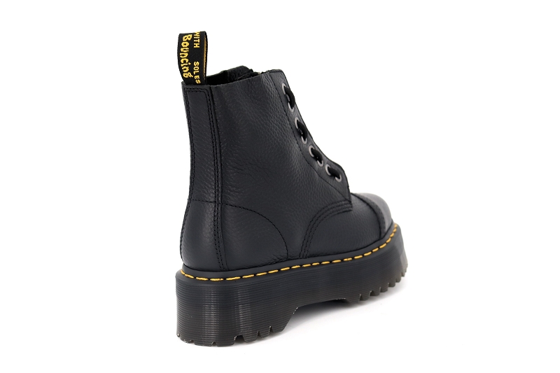 Doc martens boots et bottines sinclair noir6455201_4