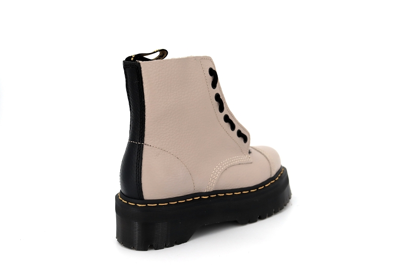 Doc martens boots et bottines sinclair beige6455203_4