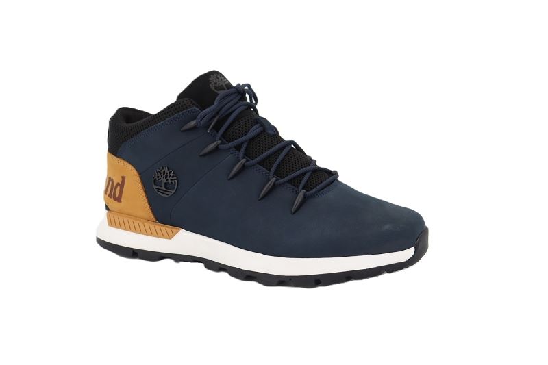Timberland baskets montantes sprint trekker mid bleu6457006_2