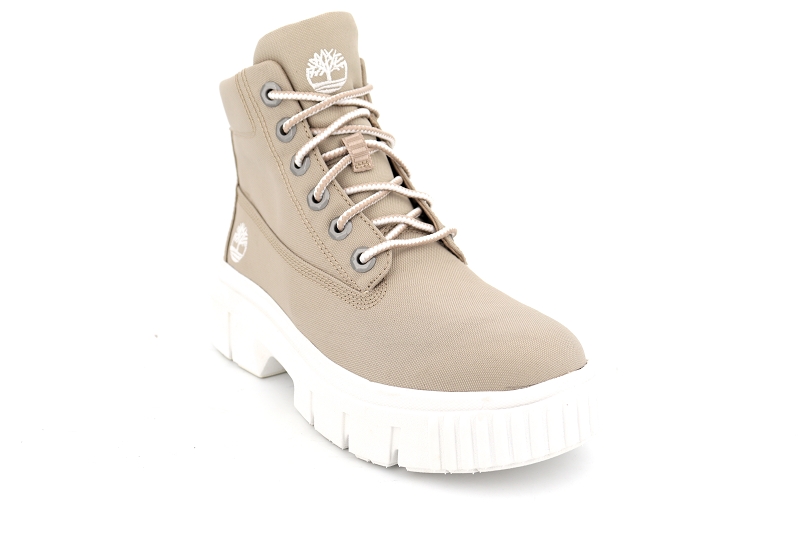 Timberland bottines greyfield fabric boot beige6457201_2