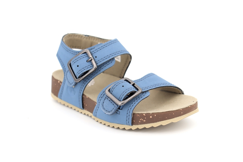 Timberland enf sandales nu pieds castle island 2 strap bleu6457503_2