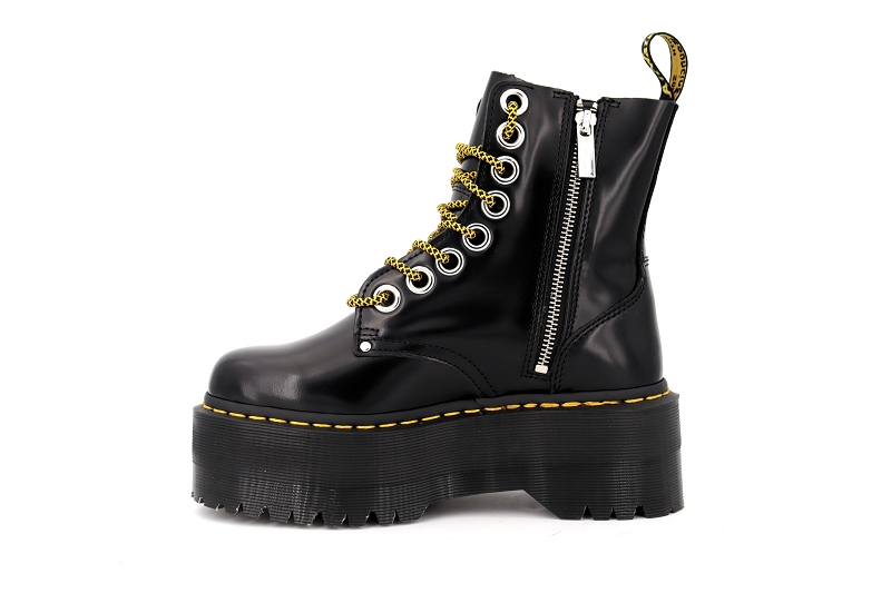 Doc martens boots et bottines jadon max noir6458201_3