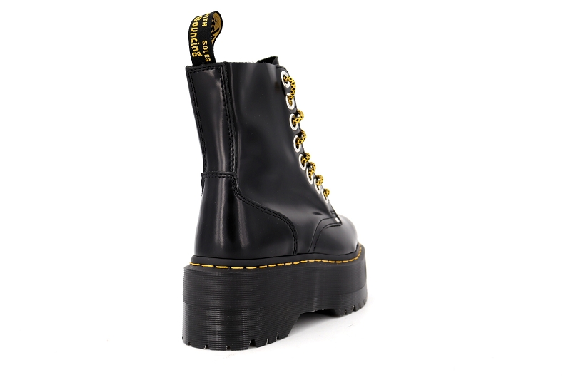 Doc martens boots et bottines jadon max noir6458201_4