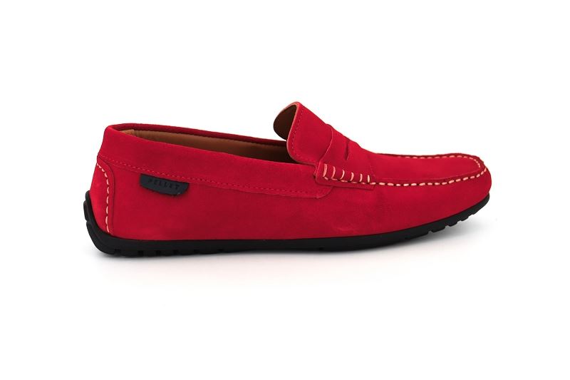 Pellet mocassins cador rouge