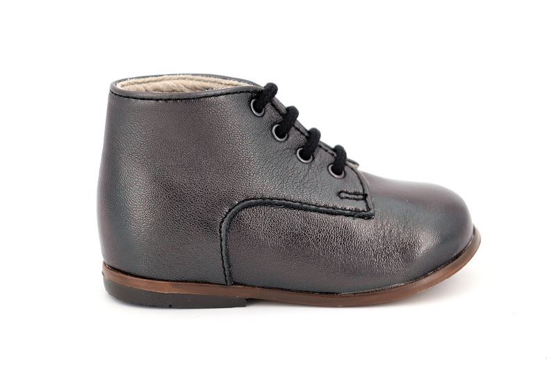 Little mary chaussures a lacets miloto noir