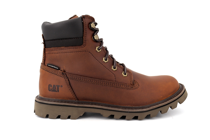 Caterpillar boots deplete wp marron