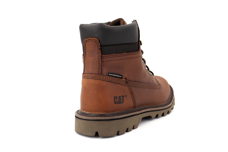 Caterpillar boots deplete wp marron6464201_4