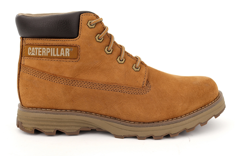 Caterpillar boots founder marron