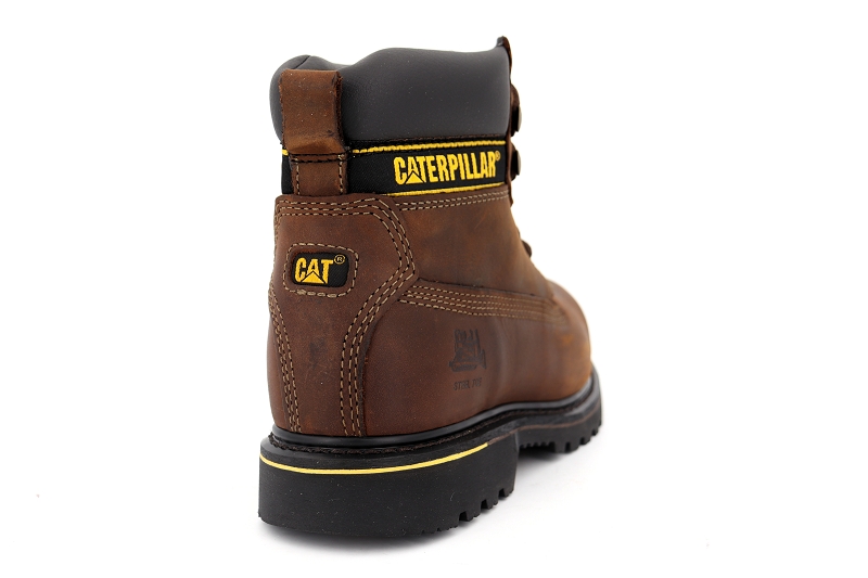 Caterpillar boots holton marron6464501_4