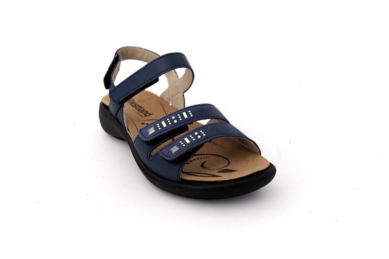 Westland sandales nu pieds ibiza 86 bleu6472302_2