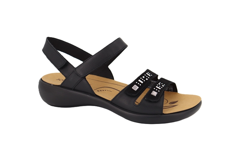 Josef seibel sandales nu pieds ibiza 86 noir6472304_2