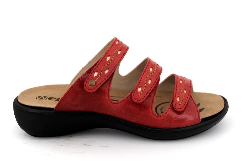 Westland mules et sabots ibiza 66 rouge