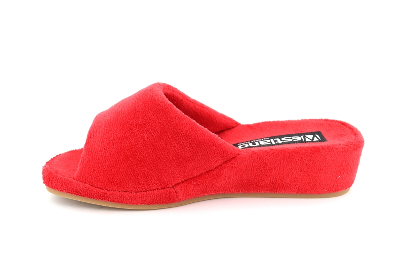 Westland chaussons pantoufles marseille rouge6472702_3