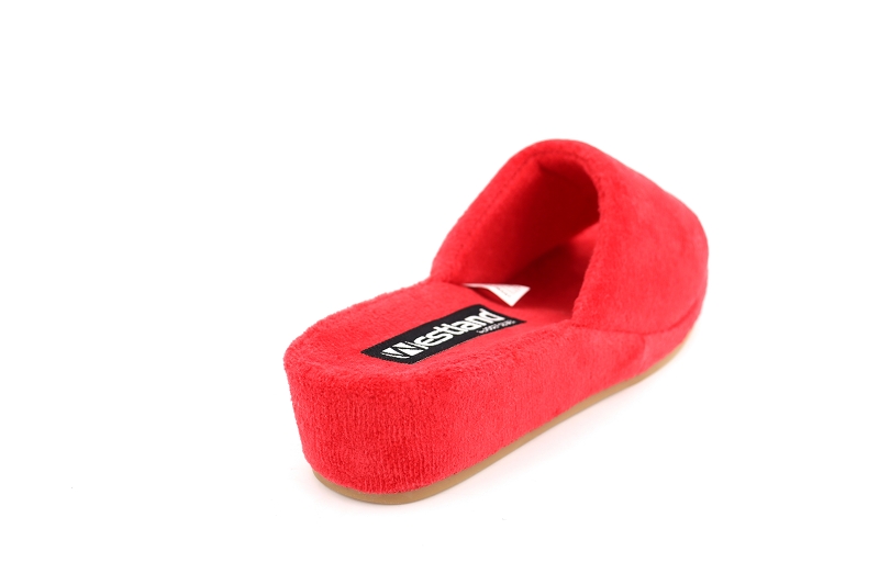 Westland chaussons pantoufles marseille rouge6472702_4