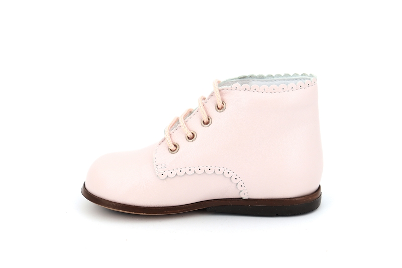 Beberlis chaussures a lacets ivette rose6479601_3
