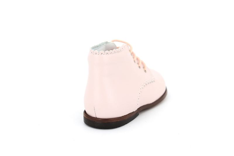 Beberlis chaussures a lacets ivette rose6479601_4