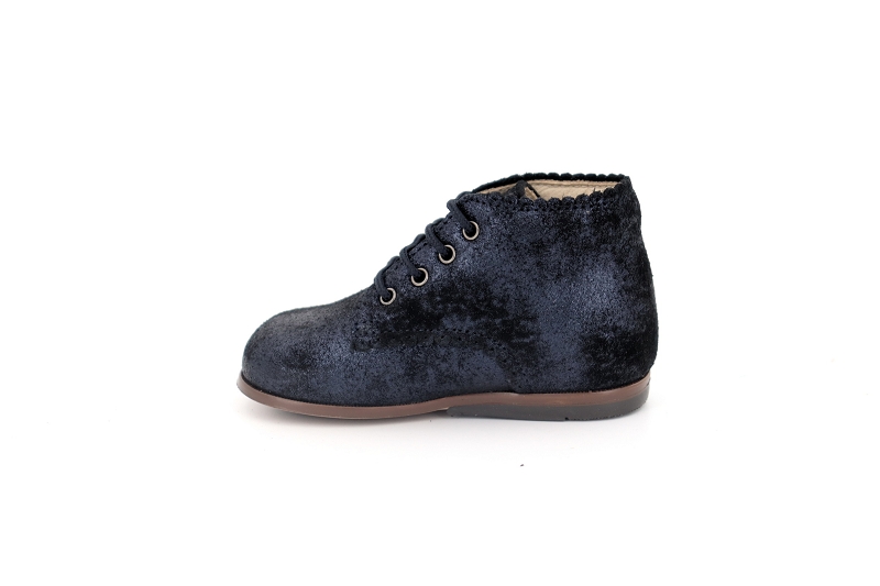 Beberlis chaussures a lacets ivette bleu6479604_3