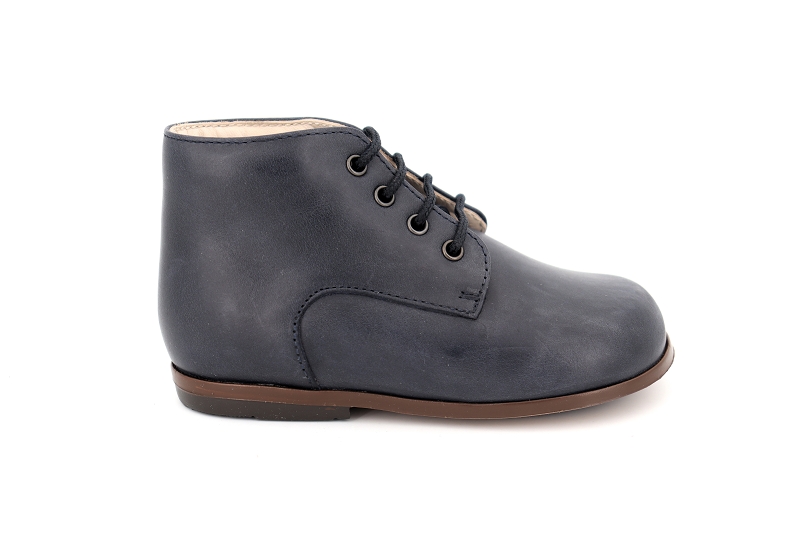 Beberlis chaussures a lacets adrien bleu