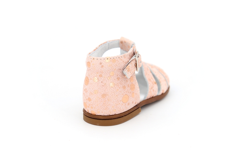 Beberlis sandales nu pieds lilou rose6479801_4