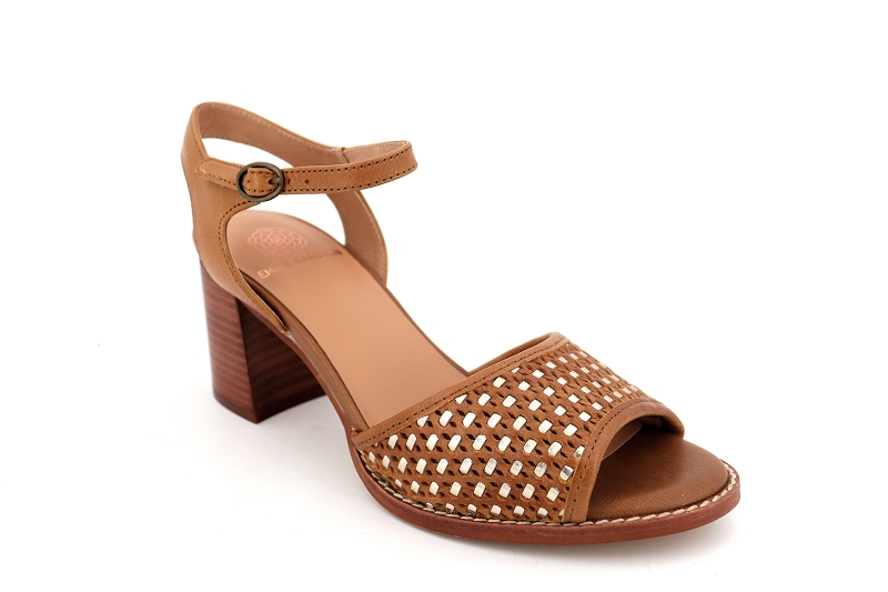 Emilie karston sandales nu pieds lidye marron6481401_2