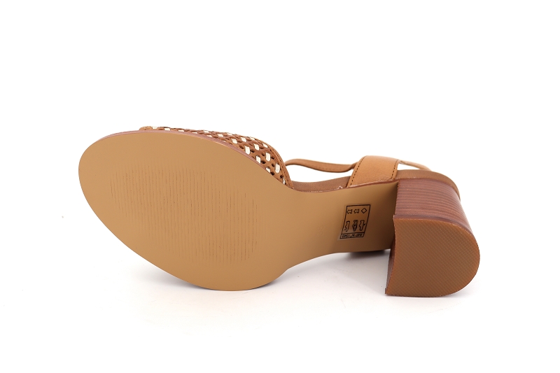 Emilie karston sandales nu pieds lidye marron6481401_5