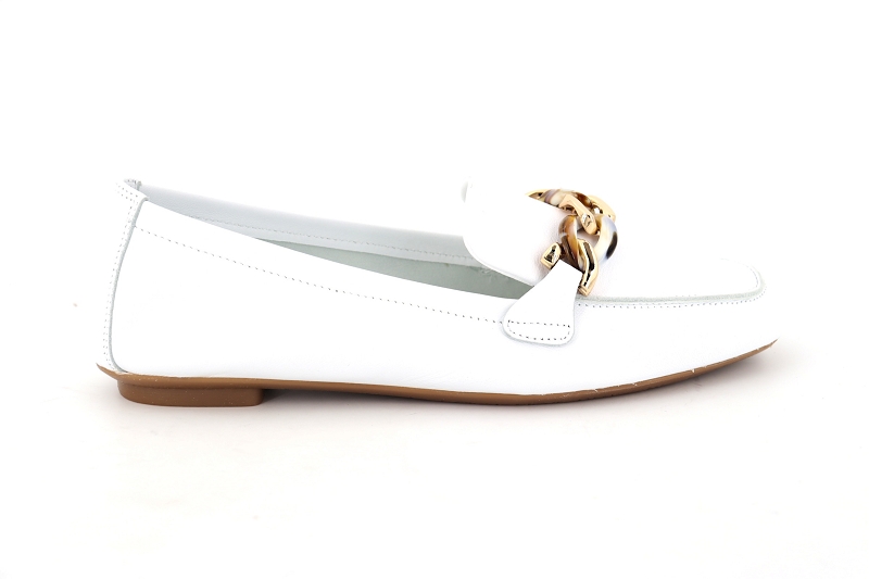 Reqins mocassins horel blanc