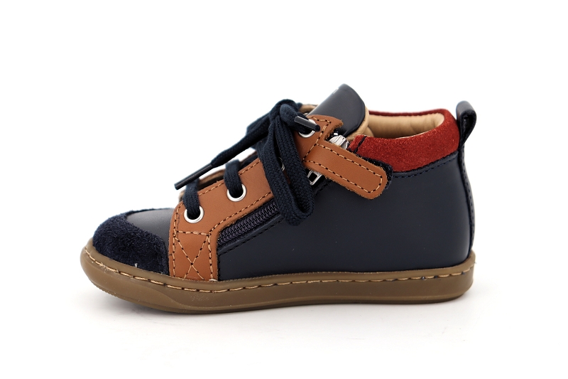 Shoopom chaussures a lacets bouba bi zip bleu6488402_3