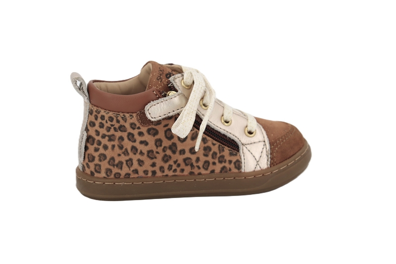 Shoo pom chaussures a lacets bouba bi zip leopard