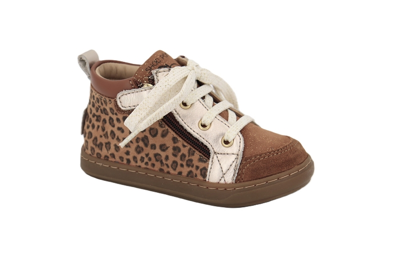 Shoo pom chaussures a lacets bouba bi zip leopard6488411_2