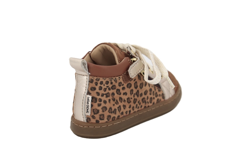 Shoo pom chaussures a lacets bouba bi zip leopard6488411_4