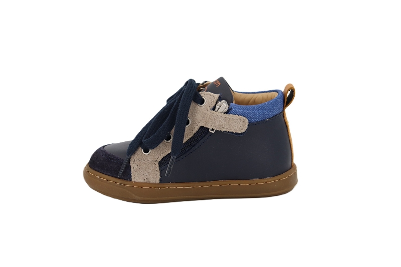 Shoo pom chaussures a lacets bouba bi zip bleu6488412_3