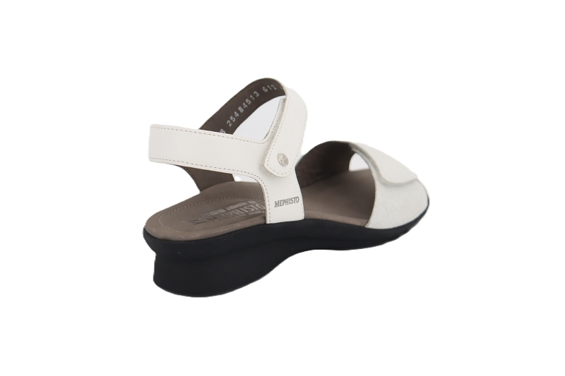 Mephisto f sandales nu pieds pattie blanc6489309_4