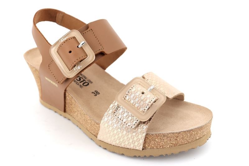 Mephisto f sandales nu pieds lissia marron6490201_2