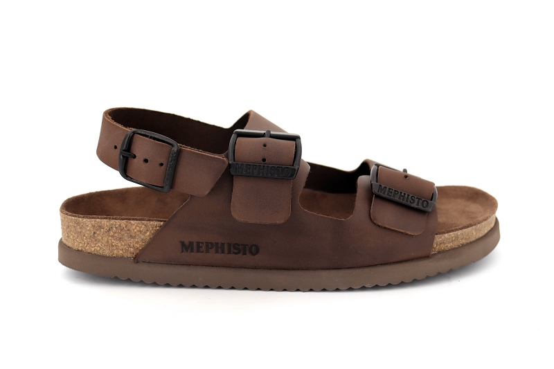 Mephisto h sandales nu pieds nardo marron