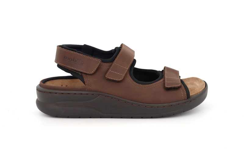 Mephisto h sandales nu pieds valden marron