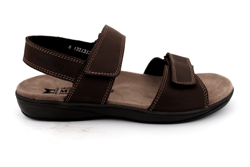 Mephisto h sandales nu pieds simon marron