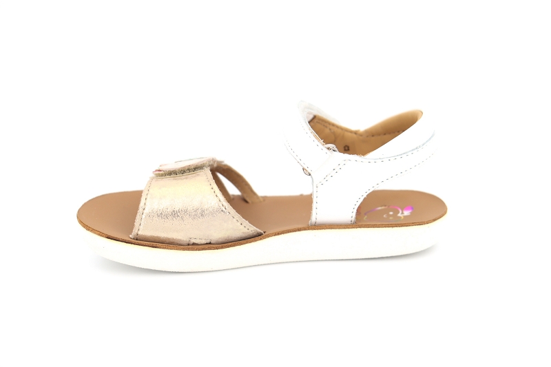 Shoo pom sandales nu pieds goa piou blanc6495502_3