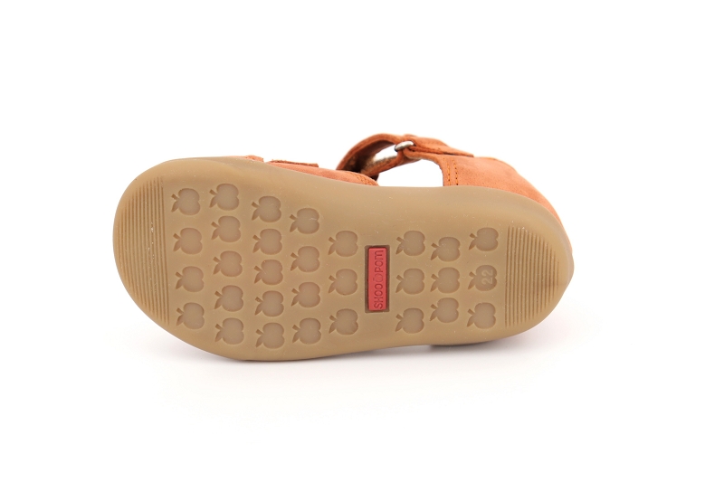 Shoo pom sandales nu pieds pika scratch orange6495704_5