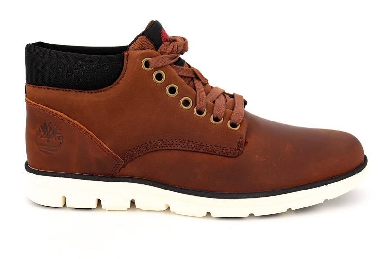 Timberland baskets montantes bradstreet marron