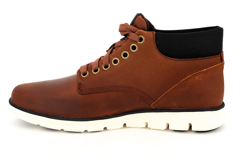 Timberland baskets montantes bradstreet marron6496601_3