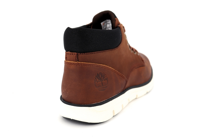 Timberland baskets montantes bradstreet marron6496601_4