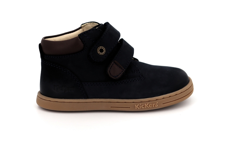 Kickers enf chaussures a scratch tackeasy bleu