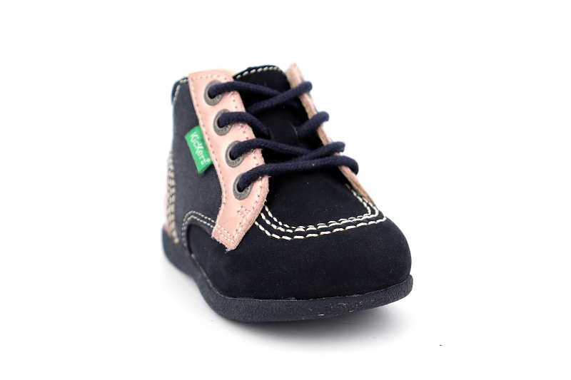 Kickers enf chaussures a lacets babystan zip bleu6497701_2