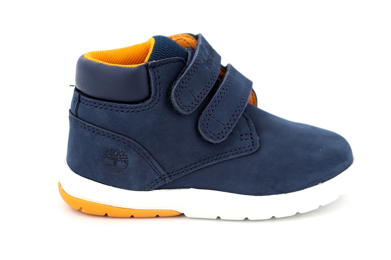 Timberland enf chaussures a scratch toddle tracks bleu