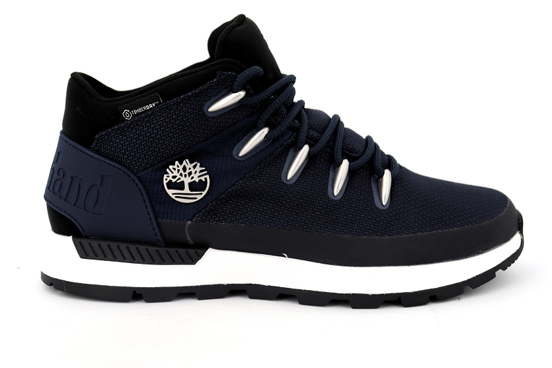 Timberland baskets montantes sprint trekker mid wp bleu