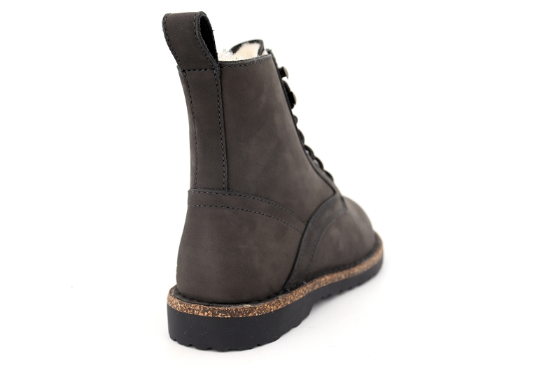 Birkenstock boots et bottines bryson  shearling gris6500901_4