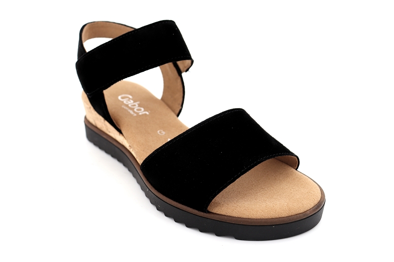 Gabor sandales nu pieds 2.750 noir6501704_2