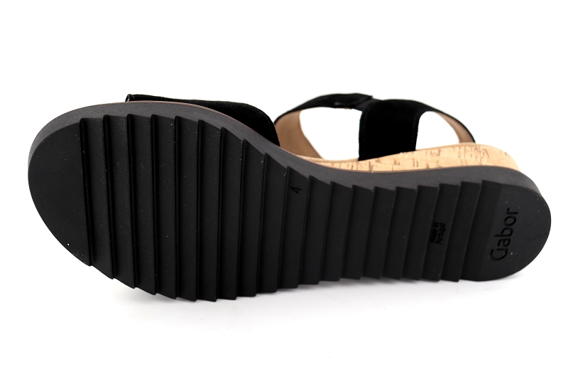 Gabor sandales nu pieds 2.750 noir6501704_5