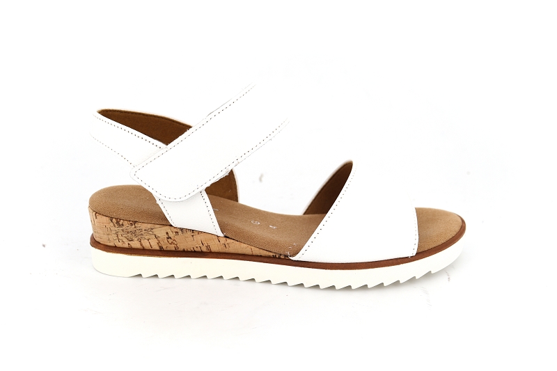 Gabor sandales nu pieds 2.750 blanc